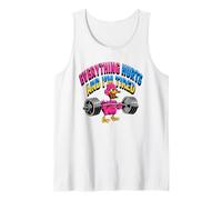 Everything Hurts I'm Tired Funny Gym Duck Tank Top