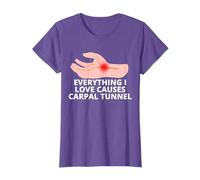 Everything I Love Causes Carpal Tunnel T-Shirt