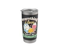 Everything I Love Hurts My Tummy Stainless Steel Insulated Tumbler