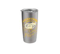 Everything I Need is My Notes Baritone Bass Player Stainless Steel Insulated Tumbler