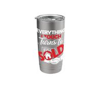 Everything I Touch is Sold - Realtor Real Estate Agent Stainless Steel Insulated Tumbler