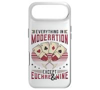 Everything In Moderation Except Euchre And Wine Euchre Case for iPhone Air