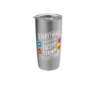 Everything in Moderation Except Stamp Collecting Philately Stainless Steel Insulated Tumbler