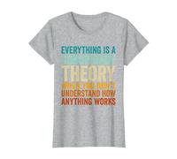 Everything is A Conspiracy Theory When You Don't Understand T-Shirt, Women, Heather Grey, 3X-Large