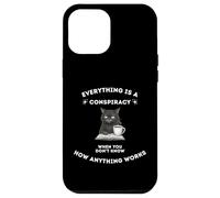 Everything Is A Conspiracy When You Don't Know Anything Cat Case for iPhone 12 Pro Max