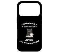 Everything Is A Conspiracy When You Don't Know Anything Cat Case for iPhone 17 Pro