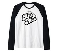 Everything is Aju Nice Kpop Music Funny Raglan Baseball Tee