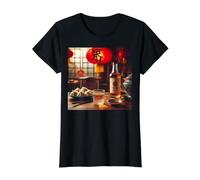 Everything is Better with Baijiu - More Baijiu Value Graphic T-Shirt, Women, Black, M