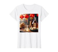 Everything is Better with Baijiu - More Baijiu Value Graphic T-Shirt, Women, White, L