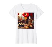 Everything is Better with Baijiu - More Baijiu Value Graphic T-Shirt, Women, White, S