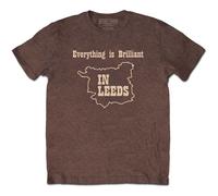 Everything Is Brilliant Cotton T-Shirt Kaiser Chiefs Brown L