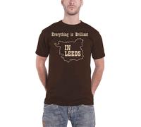 Everything Is Brilliant T Shirt Kaiser Chiefs Brown L