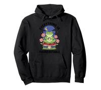 Everything Is Figureoutable Frog Enthusiasts Meditation Calm Pullover Hoodie