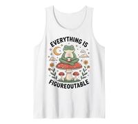 Everything is Figureoutable - Zen Frog Design Tank Top