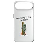 Everything Is Fine Probably Frog Martyr Joan D'Arc Meme Tee Case for iPhone Air