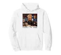 Everything Is Fine Probably Funny 911 Dispatcher Girls Meme Pullover Hoodie