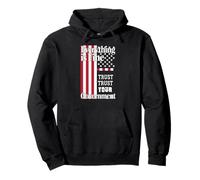 Everything Is Fine Trust Your Government Dystopian Political Pullover Hoodie