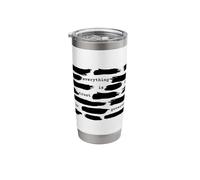 Everything is Fine Trust Your Government Political Protest Stainless Steel Insulated Tumbler