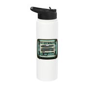 Everything is Fine Trust Your Government Redacted Document Stainless Steel Insulated Water Bottle