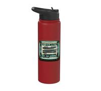 Everything is Fine Trust Your Government Redacted Document Stainless Steel Insulated Water Bottle