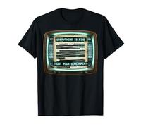 Everything is Fine Trust Your Government Redacted Document T-Shirt