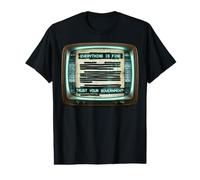 Everything is Fine Trust Your Government Redacted Document Value Graphic T-Shirt