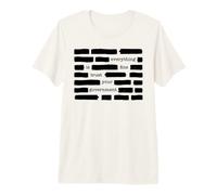 Everything is Fine Trust Your Government Sarcastic Redaction Premium T-Shirt