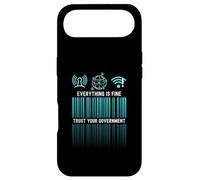 Everything Is Fine Trust Your Government Satire Digital Id Case for iPhone Air