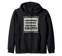 Everything is Fine Trust Your Government Tshirt Political Zip Hoodie