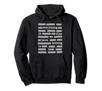 Everything Is Fine We Have Nothing To Hide Funny Redcation Pullover Hoodie