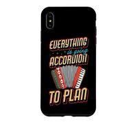 Everything Is Going Accordion To Plan Case for iPhone XS Max