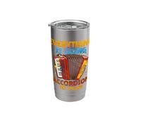 Everything is Going Accordion to Plan Stainless Steel Insulated Tumbler
