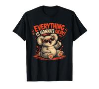 Everything is Gonna's Okay Cute Koala Positive Meme Koala T-Shirt