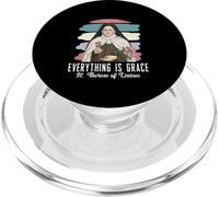 Everything is Grace St. Therese of Lisieux Catholic Message PopSockets PopGrip for MagSafe