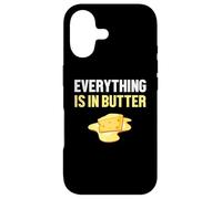 Everything Is In Butter Funny Denglish Denglisch Saying Case for iPhone 17