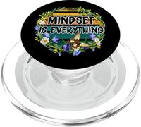 Everything Is Mindset Inspirational Mind Motivational Quote PopSockets PopGrip for MagSafe