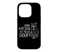 Everything is stupid without cats Case for iPhone 14 Pro