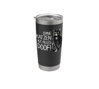 Everything is Stupid Without Cats Stainless Steel Insulated Tumbler