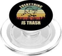 Everything Is Trash Raccoon PopSockets PopGrip for MagSafe