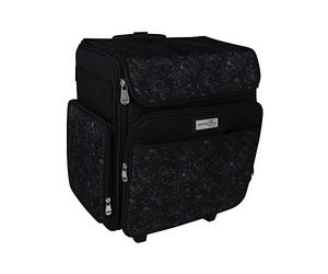 Everything Mary 2022 Scrapbook Rolling Totes, Black & White