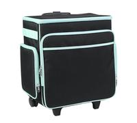 Everything Mary Craft Trolley Bag - Black/Mint EVM12855-1