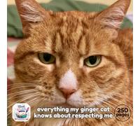 Everything My Ginger Cat Knows About Respecting Me: A Funny Blank Journal for Ginger Cat Lovers