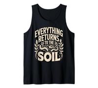 Everything Returns to The Soil Compost Worms Tank Top