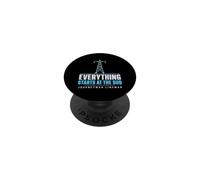 Everything Starts at the Sub Journeyman Lineman Substation PopSockets Adhesive PopGrip