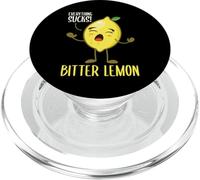 Everything Sucks Bitter Lemon Sarcastic Humor PopSockets PopGrip for MagSafe