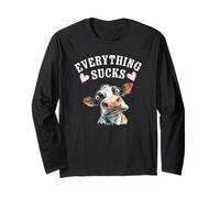 Everything Sucks Cow Long Sleeve T-Shirt