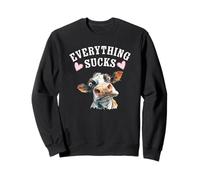 Everything Sucks Cow Sweatshirt
