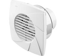 Everything Ventilation Ipx2 Bathroom Extractor Fan With Backdraft Shutters & Adjustable Electronic Timer 100mm White