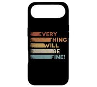 Everything Will Be Fine Retro 80s Motivational Inspiration Case for iPhone Air