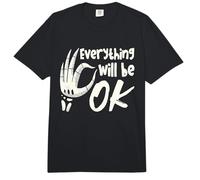 Everything Will Be Ok Technologist Xray Rad Techs Radiology Comfort Colors Adult Heavyweight T-Shirt